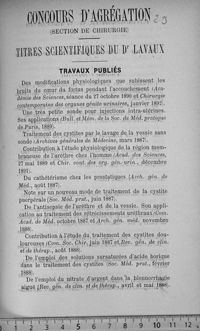 0001 - Page 1 - Travaux publiés