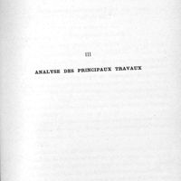 0013 - Page sans numérotation - III. Analyse des principaux travaux
