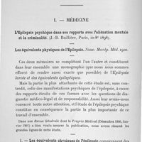 0006 - Page 6 - Travaux scientifiques. I. Médecine