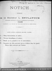 0001 - Page sans numérotation - [Page de titre ; dédicace manuscrite]