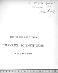 0001 - Page sans numérotation - [Page de faux-titre ; dédicace manuscrite]