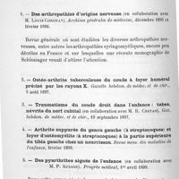 0030 - Page 30 - Travaux scientifiques. Articulations, muscles, tendons