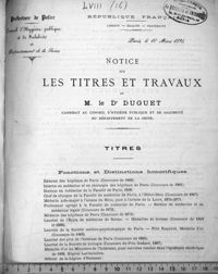 0001 - Page 1 - Titres. Fonctions et distinctions honorifiques