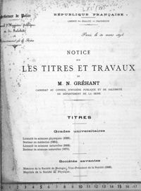 0001 - Page 1 - Titres. Grades universitaires / Sociétés savantes