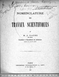 0001 - Page sans numérotation - [Page de couverture ; dédicace manuscrite]