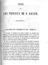 0003 - Page 1 - Maladies de l'homme et des animaux