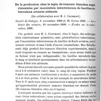 0010 - Page 10 - Travaux scientifiques. II. Pathologie chirurgicale expérimentale