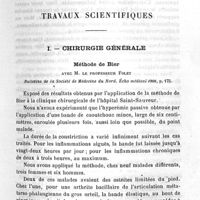 0007 - Page 7 - Travaux scientifiques. I. Chirurgie générale
