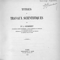 0001 - Page sans numérotation - [Page de titre ; dédicace manuscrite]
