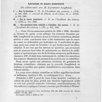 0023 - Page 9 - Travaux scientifiques. Titre premier. Polarisation et matières sucrées. Lévulose et sucre interverti (en collaboration avec M. le Professeur Jungfleisch)