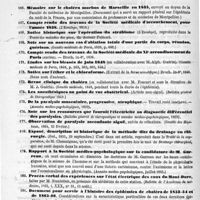 0014 - Page 14 - A MM. Les membres de l'Académie de médecine. E. Travaux originaux, mémoires, notes et articles de dictionnaires