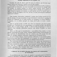 0045 - Page 45 - Travaux scientifiques. Première partie. Physiologie et chimie physiologique. IV. Digestion pancréatique des matières albuminoïdes. II. Activation du suc pancréatique par les sels de calcium. a. Le phénomène de l'activation : existence d'un temps perdu ; brusque apparition de la trypsine, etc. / b. Influence de la nature physique des parois sur le phénomène de l'activation