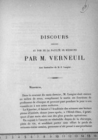 0001 - Page 1 - «Messieurs, Dans le courant du mois dernier, M. Laugier était encore au milieu de nous [...]»
