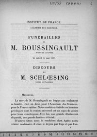 0001 - Page 1 - Discours de M. Schloesing...