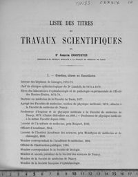 0001 - Page 1 - I. Grades, titres et fonctions