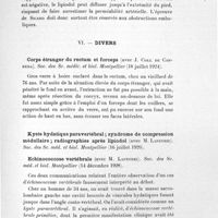0027 - Page 29 - Analyse des publications. V. Membres / VI. Divers