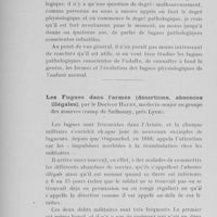0069 - Page 68 - Séance du lundi 2 août ; séance de l'après-midi. École de médecine. Premier rapport. Les fugues en psychiatrie (M. Victor Parant...). Les fugues en particulier chez l'enfant, par René Cruchet... / Les fugues dans l'armée (désertions, absences illégales), par le Docteur Haury...