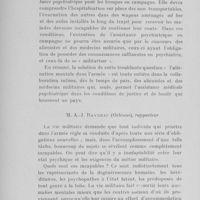 0109 - Page 108 - Séance du mardi 3 août. Deuxième rapport. L'aliénation mentale dans l'armée au point de vue clinique et médico-légal. M. le Dr Granjux... VI. Aliénation mentale en campagne / M. A.-J. Rayneau...