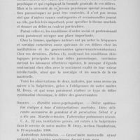 0426 - Page 425 - Séance du vendredi 6 août (après-midi) ; salle de la Mairie de Sucé. Le « délire des gouvernantes » ; par Ch. Blondel et Paul Camus