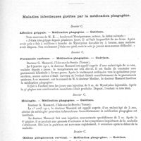 0015 - Page 355 - Clinique médicale. Maladies infectieuses guéries par la médication phagogène