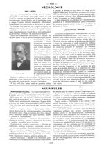 Lord Lister - Paris médical : la semaine du clinicien