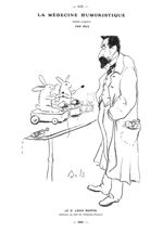 [Caricature par Bils : ] Le Dr Louis Martin - Paris médical : la semaine du clinicien