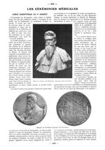 Buste en marbre du Professeur Grasset, par Injalbert / Médaille du Professeur Grasset, par Injalbert [...]