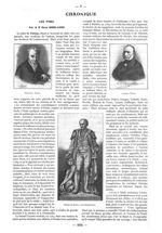 Philippe Pinel / Statue de Pinel, à la Salpêtrière / Casimin Pinel - Paris médical : la semaine du c [...]