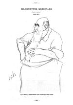 [Caricature par Bils : ] Le Dr Bazy - Paris médical : la semaine du clinicien