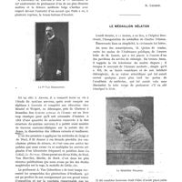 0061 - Page 47 - Les cérémonies médicales. Le Professeur Van Gehuchten [R. Ledent] / Le Médaillon Nélaton