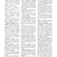 0077 - Page 63 - La vie médicale. Hôpitaux de Paris / Concours de la médaille d'or des hôpitaux de Paris (médecine) / Facultés de médecine / Écoles de Médecine / Faculté catholique de Lille / Hôpitaux de Province / École de médecine navale de Toulon / École de médecine navale de Brest / Congrès international d'éducation physique / Un nouveau poste médical à Berlin / Académie des sciences de Paris