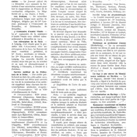 0173 - Page 151 - La vie médicale. Hommage au Dr Deny / Société française contre la vaccination / Aux Balkans / 4e Centenaire d'André Vésale / Les chirurgiens de la Saxe / Service médical de la Préfecture de la Seine / IIIe Congrès international de neurologie et psychiatrie / Société belge de physiothérapie / Hommage au Professeur Czerny (Heidelberg) / Un legs à une oeuvre de bienfaisance médicale en Bavière / L'incinération en Bavière / Restaurant transformé en institut de recherches scientifiques / Société française d'Eugénique