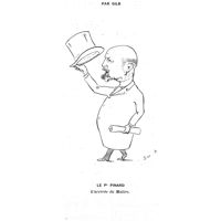 0197 - Page 169 - Silhouettes médicales. Dessin original, par Gilb