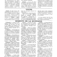 0212 - Page 184 - La vie médicale. Officiers de l'instruction publique / Officiers d'Académie / Jubilé du Professeur Strasser / Mariages / Nécrologie / Cours. Maladies de coeur et des vaisseaux (Hôpital Saint-Antoine) / Mémento de la quinzaine / Thèses de la faculté de médecine de Paris
