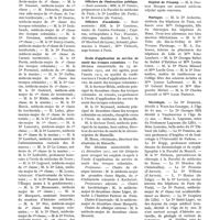 0327 - Page 287 - La vie médicale. Légion d'honneur / Officiers de l'instruction publique / Officiers d'académie / École d'application du service de santé des troupes coloniales / Orchestre médical / Service de santé de la marine / Hôpital de Fécamp / Mariages / Nécrologie