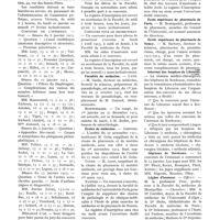 0375 - Page 329 - La vie médicale. Hôpitaux de Paris / Faculté de médecine de Paris / Facultés de médecine / Écoles de médecine / École supérieure de pharmacie de Paris / École supérieure de pharmacie de Nancy / Internat des hospices de Libourne / Hôpitaux de Bordeaux / Légion d'honneur / Conservatoire des arts et métiers