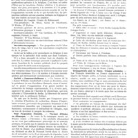 0573 - Page 505 - Nouvelles. Les aides de laboratoire femmes / Congrès d'éducation physique / Oto-rhino-laryngologie / Société « Empereur-Guillaume » / Pour l'expansion française. - Voyages d'études en Allemagne / Rengagements pour le Maroc. Troupes coloniales / Subvention au congrès international d'éducation physique