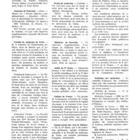 0577 - Page 509 - La vie médicale. Hôpitaux de Paris / Concours de l'internat / Faculté de médecine de Paris / Facultés de médecine / Écoles de médecine / Hôpitaux de Marseille / Jubilé du Pr Haller / Collège de France / Conservatoire des Arts et Métiers / Palais de justice et tribunal de commerce / Asile départemental d'aliénés / Médailles des épidémies / Distinctions honorifiques