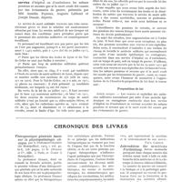 0731 - Page 643 - Intérêts professionnels. Proposition de loi tendant à accorder aux veuves et orphelins des médecins militaires succombant par suite d'une maladie épidémique ou contagieuse contractée dans leur service d'hôpital ou d'ambulance les mêmes pensions et secours que si la mort avait été causée par des événements de guerre, présentée par MM. Amédée Peyroux, Auguste Leblond et Joseph Denais / Chronique des livres. Thérapeutique générale basée sur la physiopathologie clinique, par le Professeur Grasset... 1913... (Masson et Compagnie, édit. à Paris, et Coulet à Montpellier) [Paul Carnot] / Jahreskürse für arztliche Fortbildung... (Lehmann éditeur à Münich)