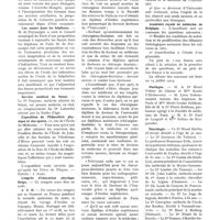 0832 - Page 732 - La vie médicale. La loi de trois ans et les étudiants en médecine / Les soeurs dans les hôpitaux / Service médical du Sénat / Exposition de l'éducation physique et des sports / Congrès d'éducation physique Belge / Un voeu du syndicat médical de Paris relatif aux dentistes / Académie royale de médecine de Belgique. Mariages / Nécrologie
