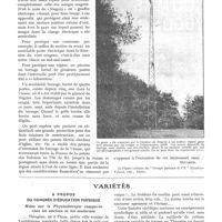0845 - Page 743 - Chronique scientifique. La protection contre les orages [Sevarus] / Variétés. A propos du congrès d'éducation physique