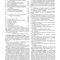 0871 - Page 767 - Nouvelles. Tombola de la maison du médecin / Association générale des médecins de France / Officiers de l'instruction publique