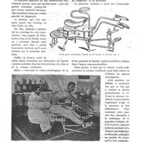 1277 - Page 1127 - Technique. La chaise pour la rachicenthèse modèle du Dr André A. Antonio. Par Georges Radulesco