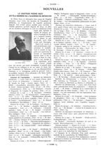 Le Dr P. Bazy - Paris médical : la semaine du clinicien