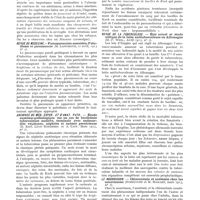 1331 - Page 1171 - Revue des revues spéciales. Annales de l'institut pasteur. - De l'influence des poisons intestinaux (paracrésol et indol) sur le système nerveux central des animaux (Wladvczko, 25 avril 1913, n° 4) / Revue de médecine. - Pneumococcies associées. Paludisme et pneumoccie (M. Lafforgue, 10 avril 1913, n° 4) / Archives de méd. expér. et d'anat. path. - Étude anatomo-pahtologique sur un cas de bacillémie tuberculeuse massive, terminale avec endocardite végétante, néphrite et anémie pernicieuse (E. Rist, Léon-Kindberg et A. Cain, mars 1913, n° 2) / Revue de la tuberculose. - État actuel et étude critique de la lutte antituberculeuse en Allemagne (M.-P. Weill., avril 1913, n° 2) / Le nourrisson. - Chlorurémie et azotémie chez les nourrissons (Nobécourt et M. Maillet, mars 1913, n° 2)