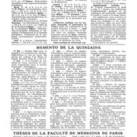 1342 - Page 1182 - Cours. Service de la Clinique médicale de l'Hôtel-Dieu. - Professeur : M. Gilbert / Conférence publique sur les stations thermales et climatiques de France (Salle des conférences de la section française, à Gand) / Cours pratique de sémiologie psychiatrique / Ophtalmologie pratique / Mémento de la quinzaine / Thèses de la Faculté de médecine de Paris