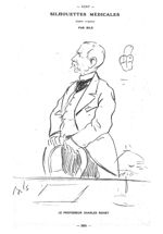 [Caricature par Bils : ] Le Professeur Charles Richet - Paris médical : la semaine du clinicien