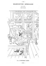 [Caricature par Gilb : ] M. le Professeur Legueu - Paris médical : la semaine du clinicien