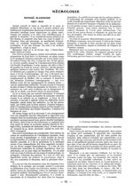 Le Professeur Raphaël Blanchard - Paris médical : la semaine du clinicien