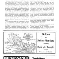 0112 - Page 85 - Chronique des livres. Les enseignements chirurgicaux de la Grande Guerre, par le Professeur Ed. Delorme... (Librairie Maloine) / Nouveau formulaire magistral de thérapeutique clinique et de pharmacologie, par le Dr O. Martin, préface du Professeur Grasset..., 1920...